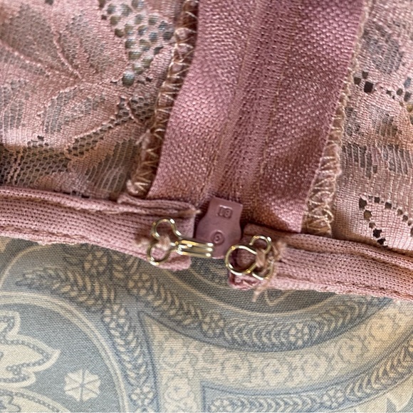 ASOS Lace Insert Pencil Midi Dress - Picture 13 of 14